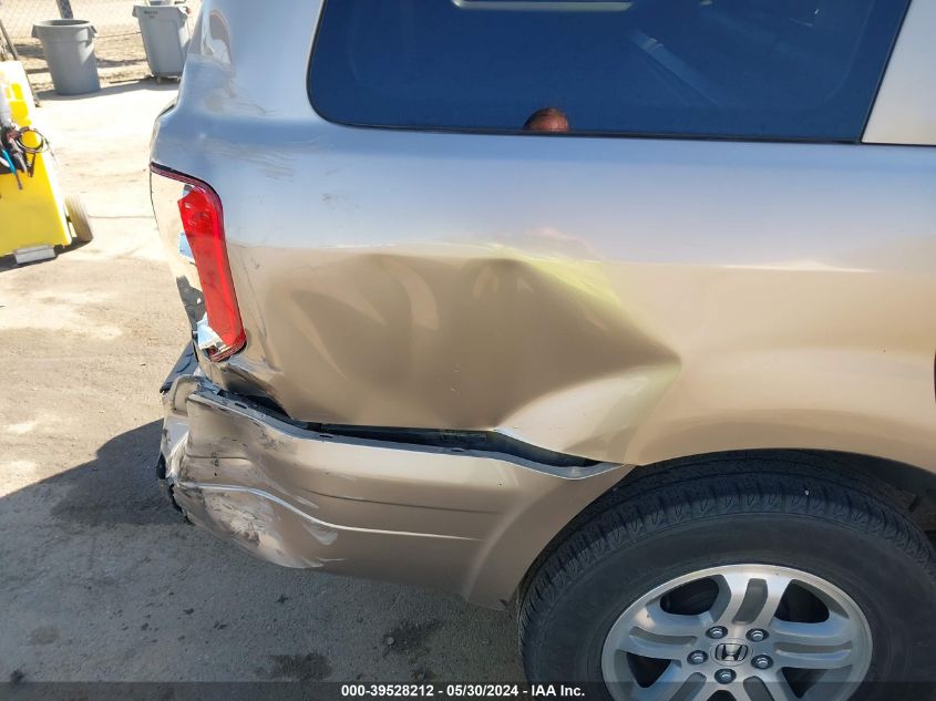 2004 Honda Pilot Ex-L VIN: 2HKYF18594H595074 Lot: 39528212