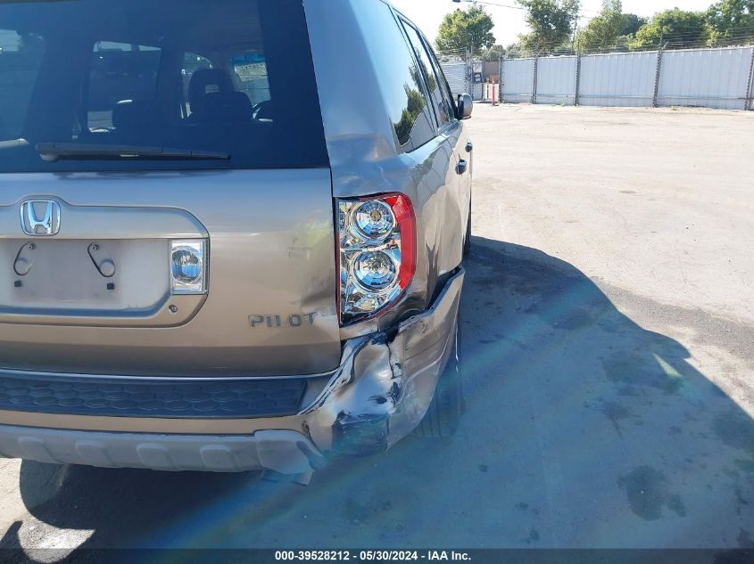 2004 Honda Pilot Ex-L VIN: 2HKYF18594H595074 Lot: 39528212