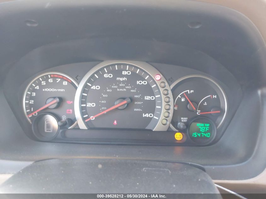 2004 Honda Pilot Ex-L VIN: 2HKYF18594H595074 Lot: 39528212