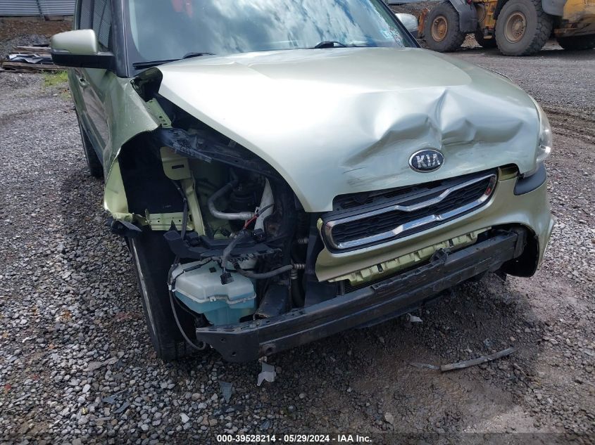 2013 Kia Soul + VIN: KNDJT2A69D7618781 Lot: 39528214