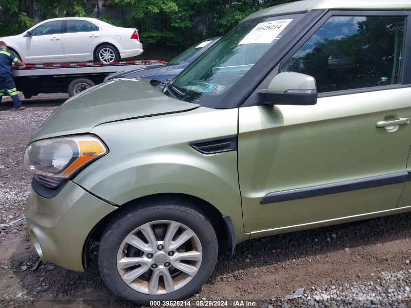 2013 Kia Soul + VIN: KNDJT2A69D7618781 Lot: 39528214