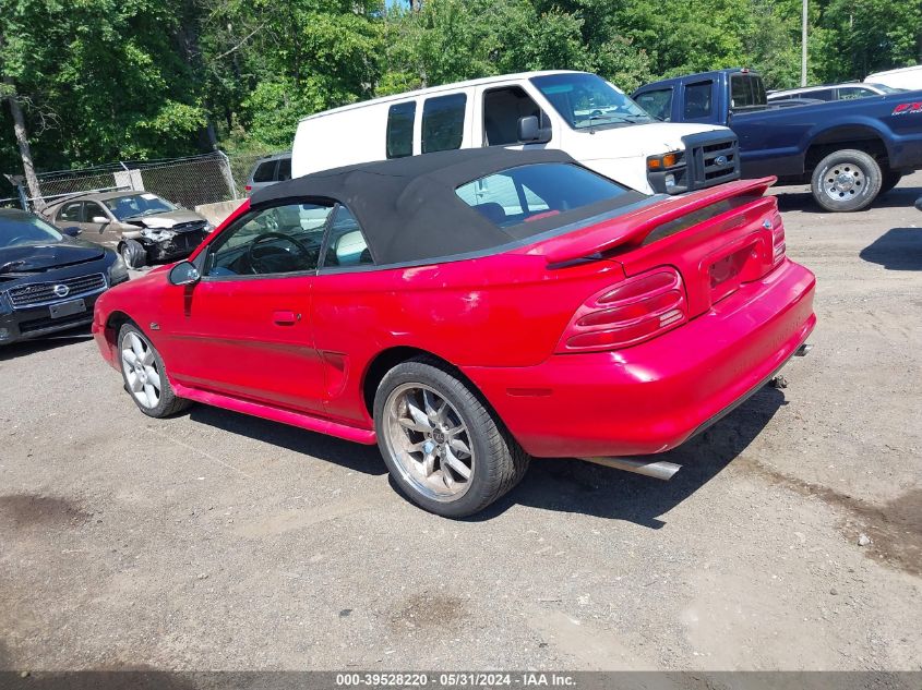 1995 Ford Mustang Gt/Gts VIN: 1FALP45T2SF242586 Lot: 39528220