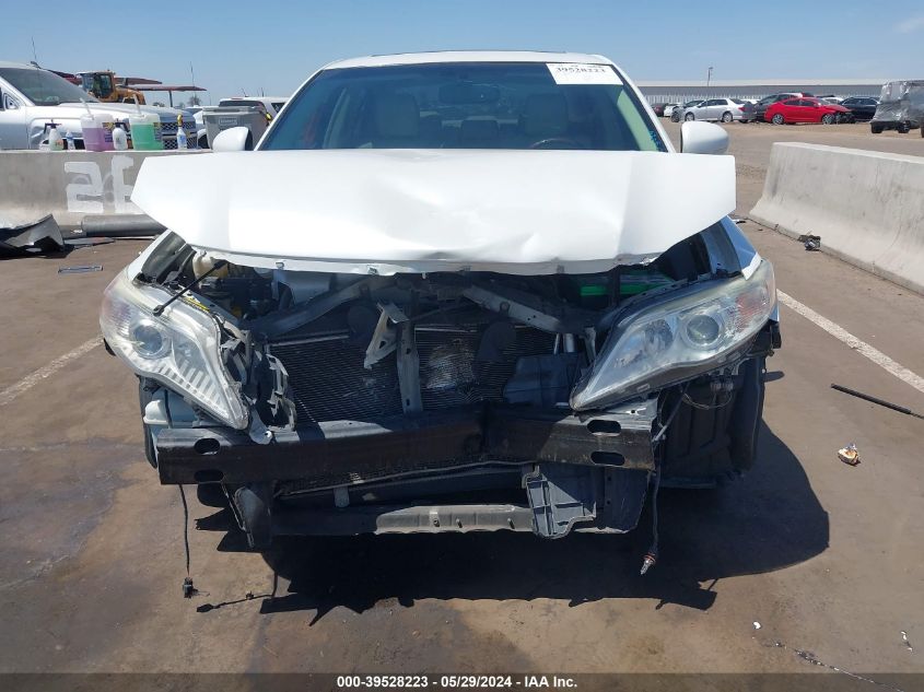 2011 Toyota Avalon Limited VIN: 4T1BK3DB6BU417257 Lot: 39528223