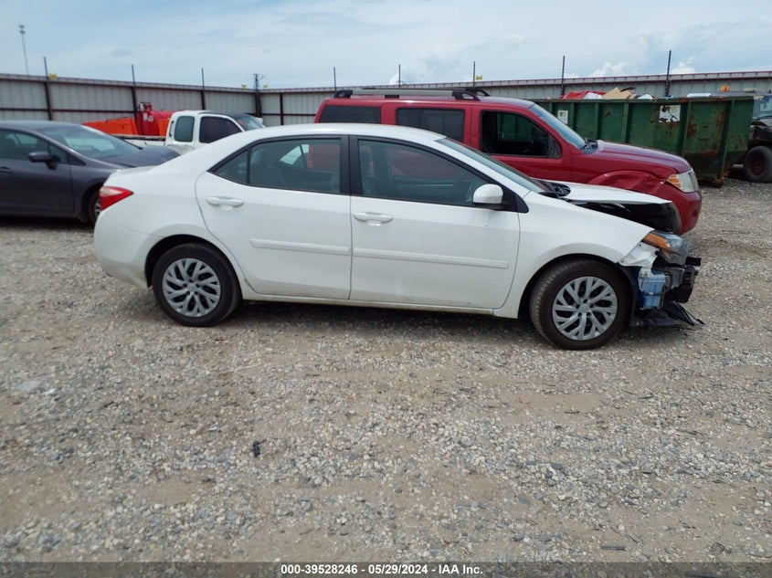 2017 Toyota Corolla Le VIN: 5YFBURHE8HP649676 Lot: 39528246
