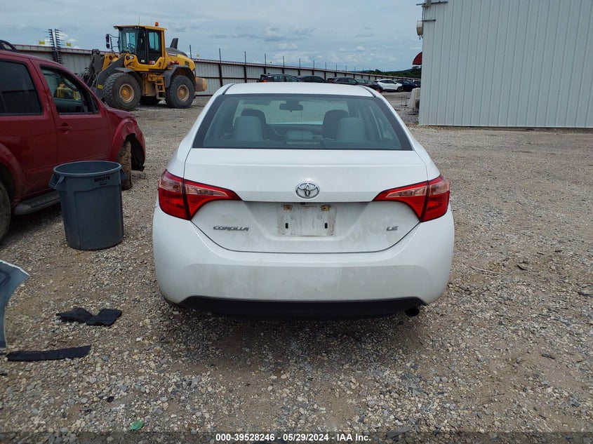 2017 Toyota Corolla Le VIN: 5YFBURHE8HP649676 Lot: 39528246