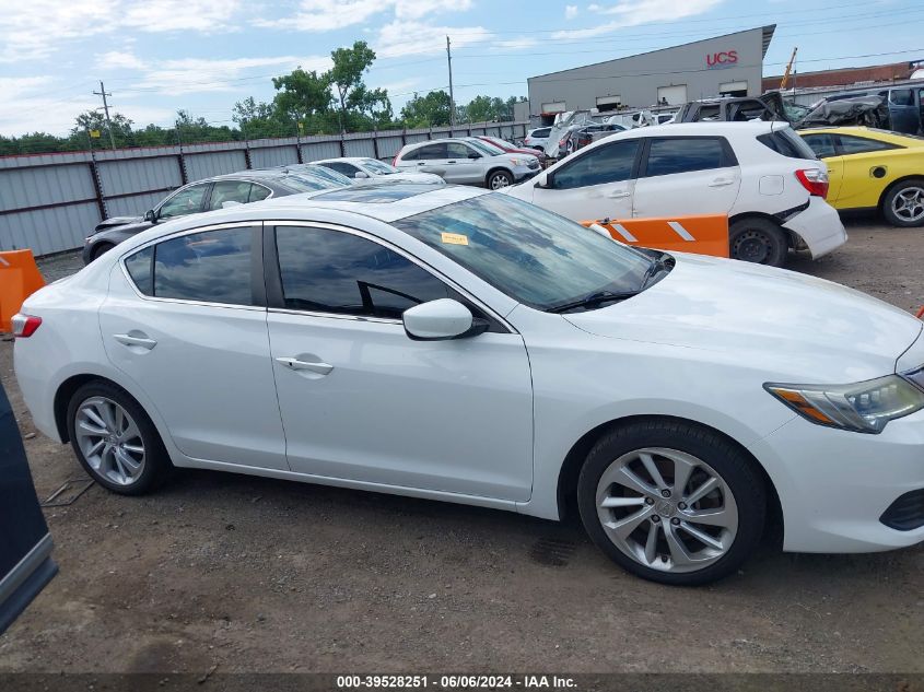 2016 Acura Ilx 2.4L/Acurawatch Plus Package VIN: 19UDE2F36GA025636 Lot: 39528251