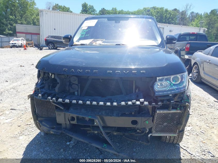 2014 Land Rover Range Rover 5.0L V8 Supercharged/5.0L V8 Supercharged Ebony Edition VIN: SALGS2EF9EA149258 Lot: 39528260