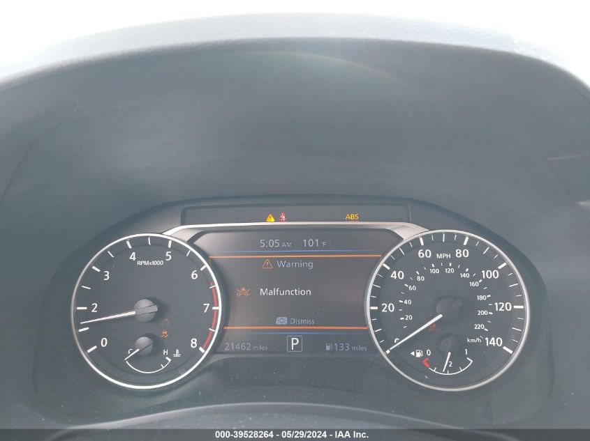 2022 Nissan Altima Sv Fwd VIN: 1N4BL4DV7NN375106 Lot: 39528264