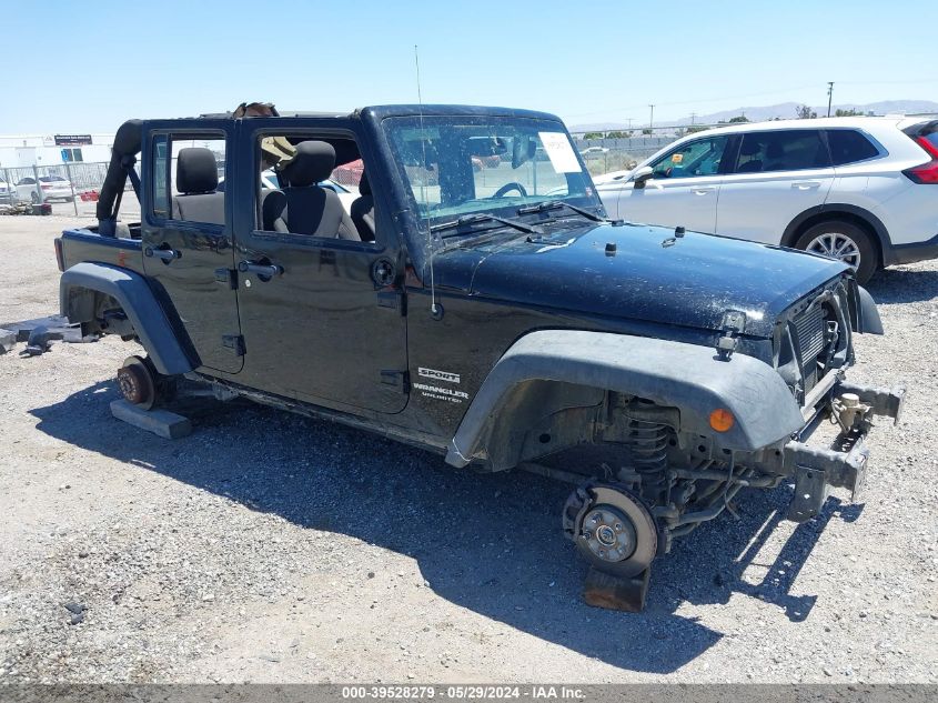 2016 Jeep Wrangler Unlimited Sport VIN: 1C4BJWDG7GL335135 Lot: 39528279