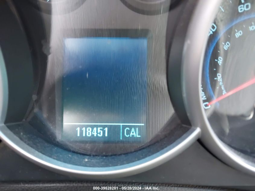 2011 Chevrolet Cruze Eco VIN: 1G1PK5S91B7243434 Lot: 39528281