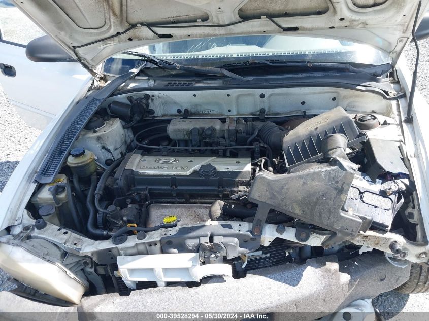 2002 Hyundai Accent Gl VIN: KMHCG45C22U294401 Lot: 39528294