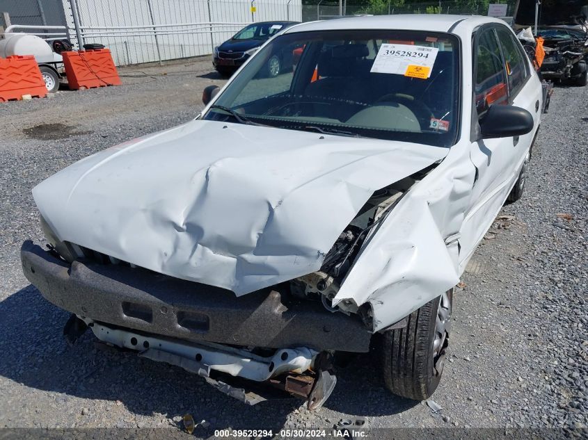 2002 Hyundai Accent Gl VIN: KMHCG45C22U294401 Lot: 39528294