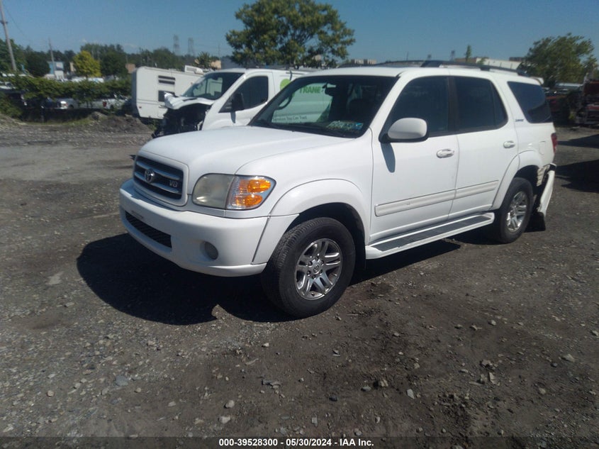 2003 Toyota Sequoia Limited V8 VIN: 5TDBT48A43S162476 Lot: 39528300