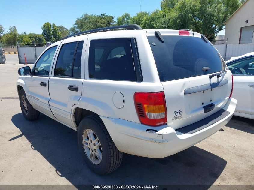 2004 Jeep Grand Cherokee Laredo VIN: 1J4GX48S24C262883 Lot: 39528303