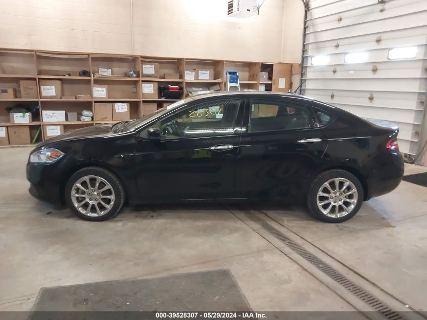 2013 Dodge Dart Limited VIN: 1C3CDFCA3DD256841 Lot: 39528307