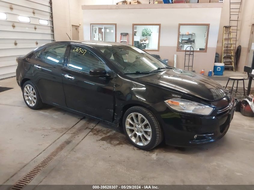 2013 Dodge Dart Limited VIN: 1C3CDFCA3DD256841 Lot: 39528307