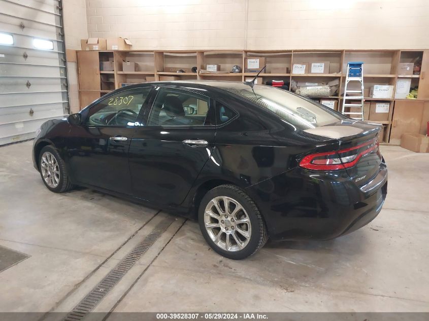 2013 Dodge Dart Limited VIN: 1C3CDFCA3DD256841 Lot: 39528307