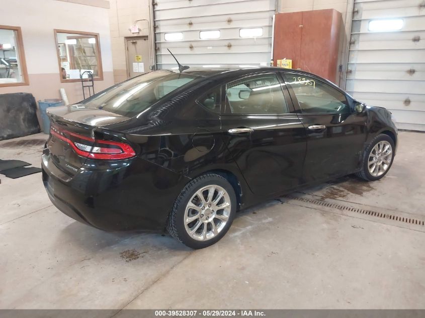 2013 Dodge Dart Limited VIN: 1C3CDFCA3DD256841 Lot: 39528307