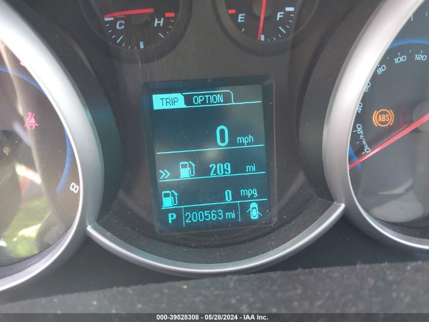 2014 Chevrolet Cruze Ls Auto VIN: 1G1PA5SH5E7227722 Lot: 39528308