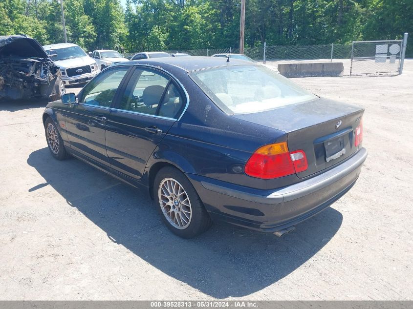 2000 BMW 328 I VIN: WBAAM534XYJR62099 Lot: 39528313