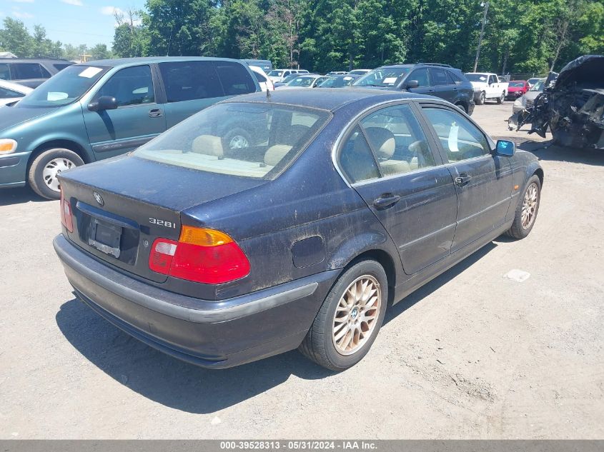 2000 BMW 328 I VIN: WBAAM534XYJR62099 Lot: 39528313