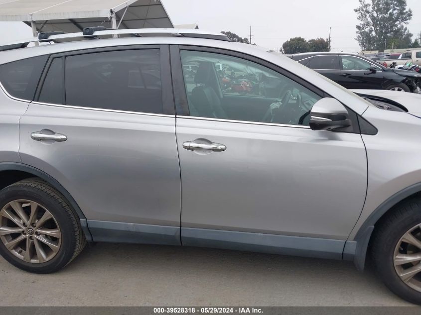 2016 Toyota Rav4 Limited VIN: 2T3YFREV9GW251521 Lot: 39528318