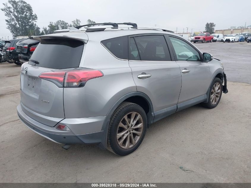 2016 Toyota Rav4 Limited VIN: 2T3YFREV9GW251521 Lot: 39528318