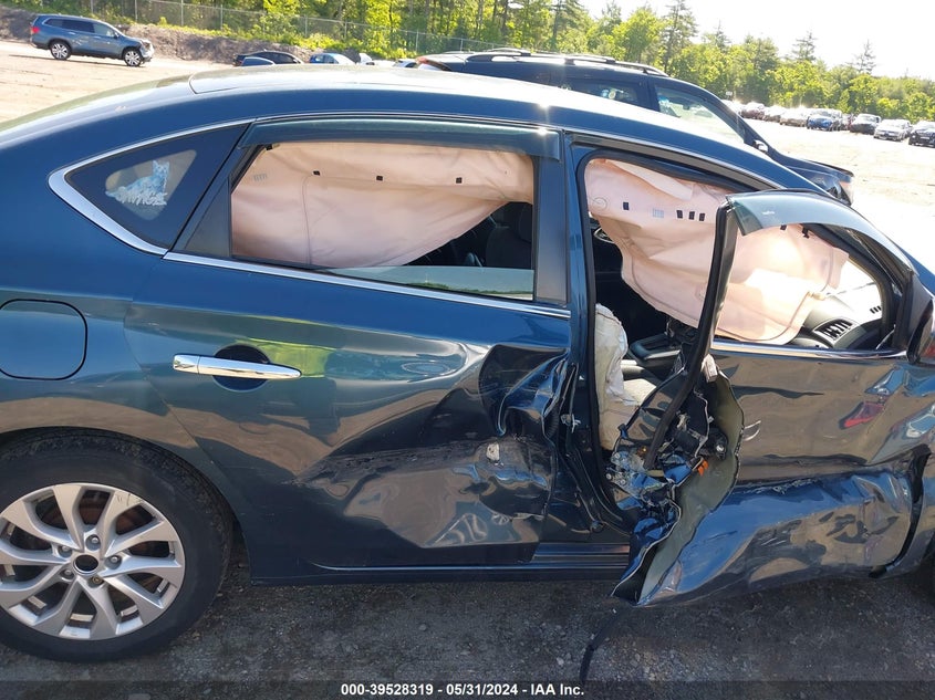 2017 Nissan Sentra Sv VIN: 3N1AB7AP6HY269904 Lot: 39528319