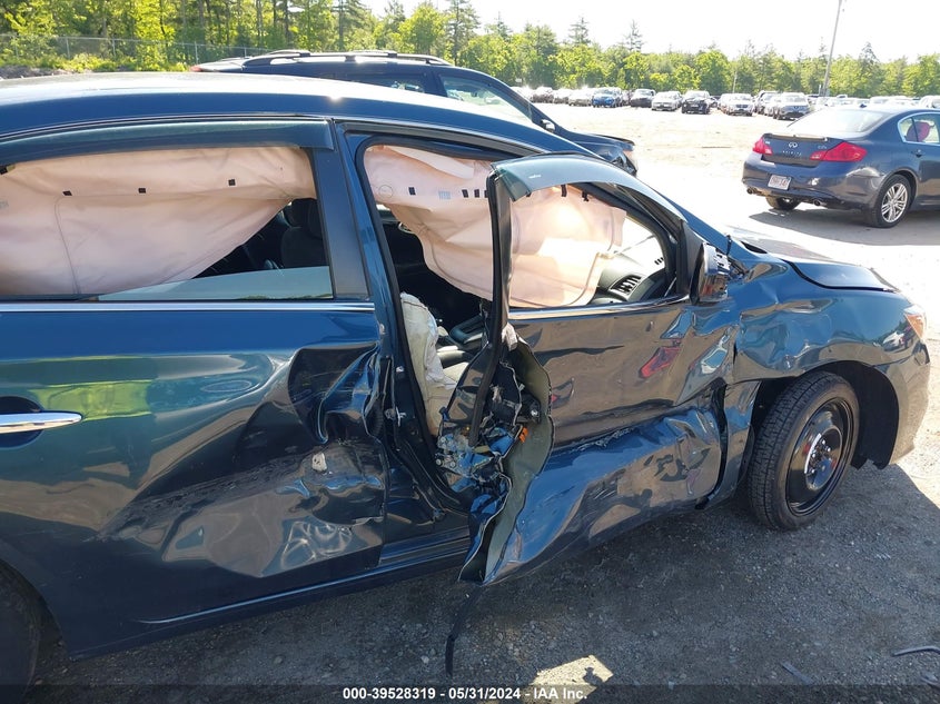 2017 Nissan Sentra Sv VIN: 3N1AB7AP6HY269904 Lot: 39528319