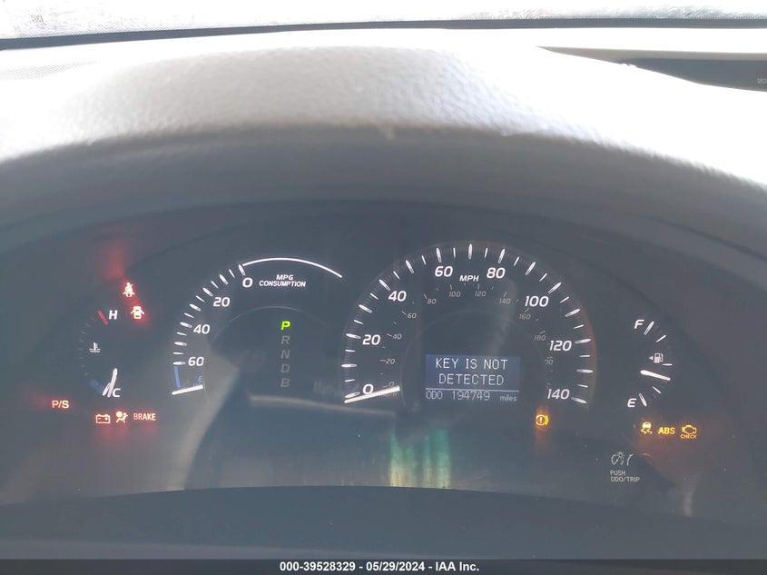 2008 Toyota Camry Hybrid VIN: 4T1BB46K48U037748 Lot: 39528329