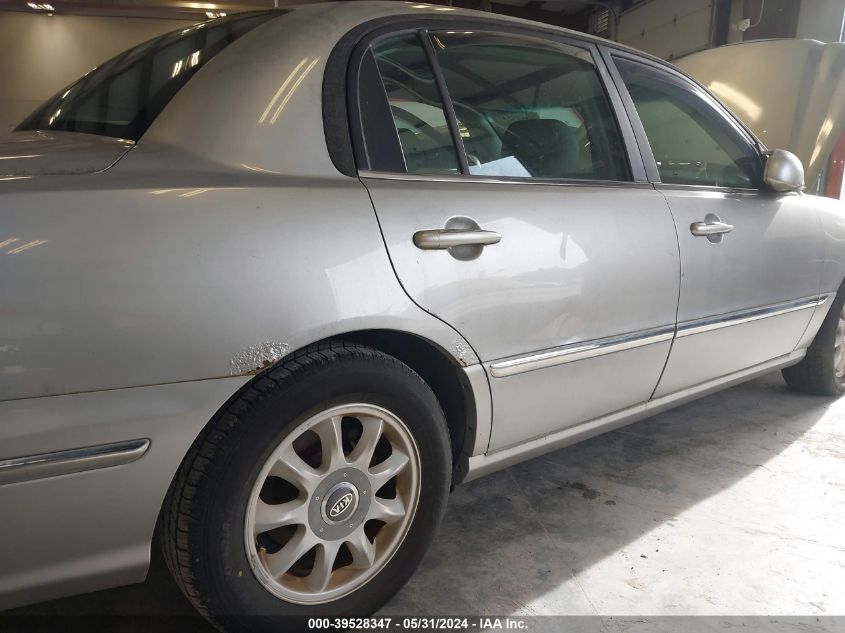 2005 Kia Amanti VIN: KNALD124055056437 Lot: 39528347