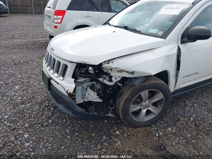 2016 Jeep Compass Sport VIN: 1C4NJDBB6GD797091 Lot: 39528355