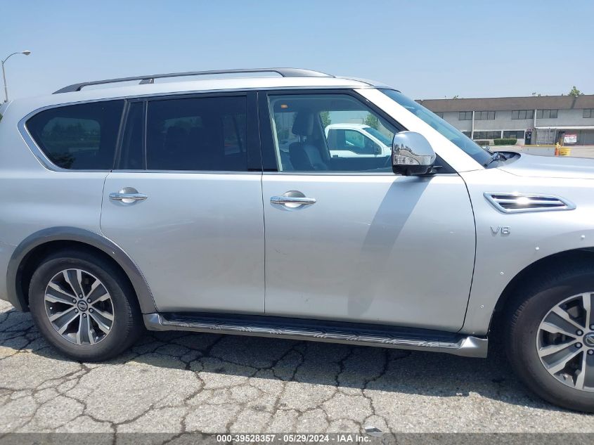 2018 Nissan Armada Sl VIN: JN8AY2ND0J9053593 Lot: 39528357
