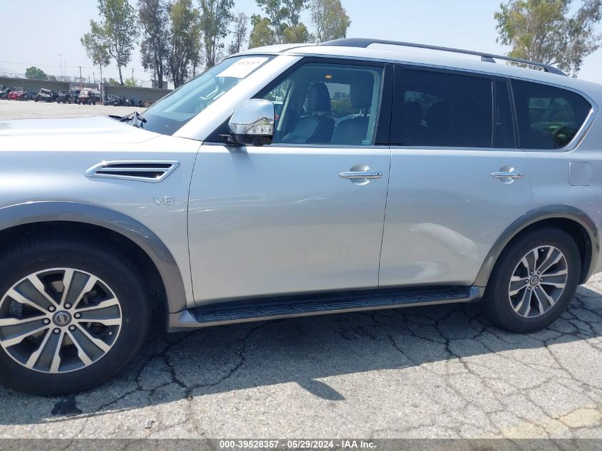 2018 Nissan Armada Sl VIN: JN8AY2ND0J9053593 Lot: 39528357