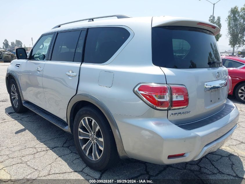 2018 Nissan Armada Sl VIN: JN8AY2ND0J9053593 Lot: 39528357