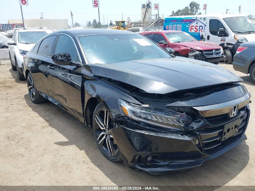 2022 HONDA ACCORD  (VIN: 1HGCV1F33NA023376)