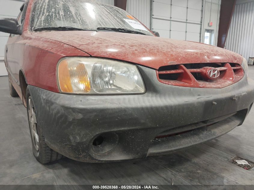 2000 Hyundai Accent L VIN: KMHCF35G2YU013500 Lot: 39528368