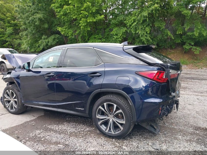 2016 Lexus Rx 450H VIN: 2T2BGMCA0GC008126 Lot: 39528370