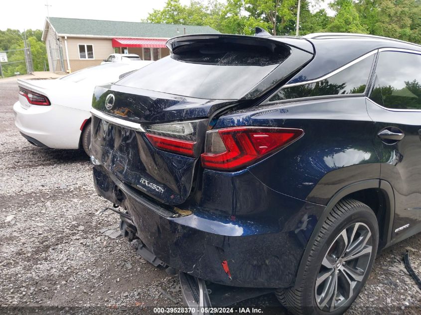 2016 Lexus Rx 450H VIN: 2T2BGMCA0GC008126 Lot: 39528370