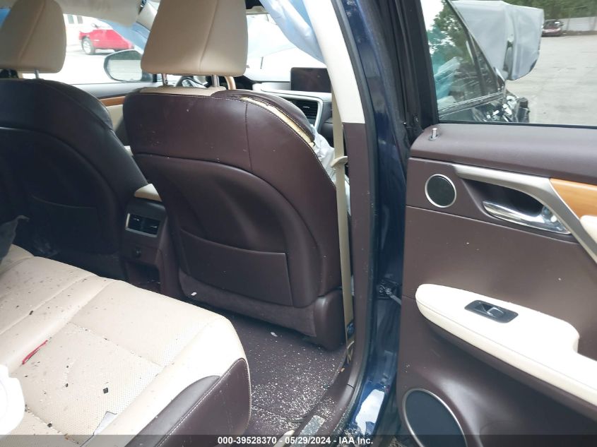 2016 Lexus Rx 450H VIN: 2T2BGMCA0GC008126 Lot: 39528370