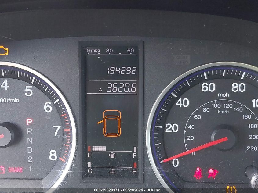 2009 Honda Cr-V Lx VIN: JHLRE483X9C003601 Lot: 39528371