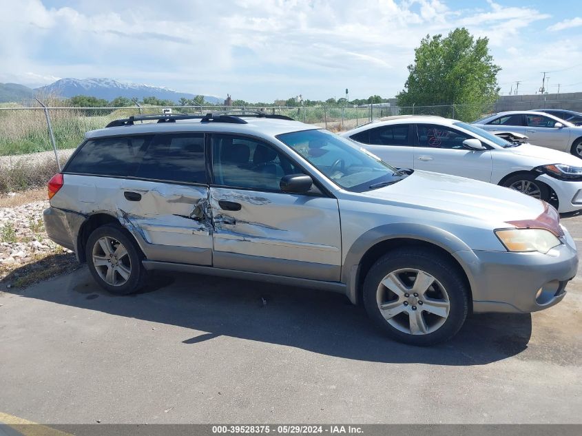 2007 Subaru Outback 2.5I VIN: 4S4BP61C976311753 Lot: 39528375