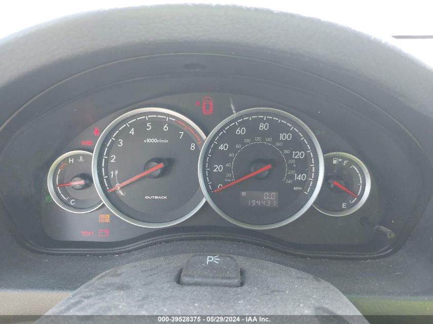 2007 Subaru Outback 2.5I VIN: 4S4BP61C976311753 Lot: 39528375