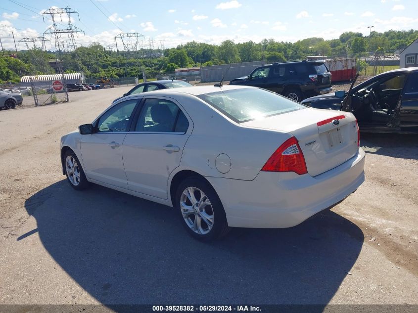 2012 Ford Fusion Se VIN: 3FAHP0HA8CR417193 Lot: 39528382