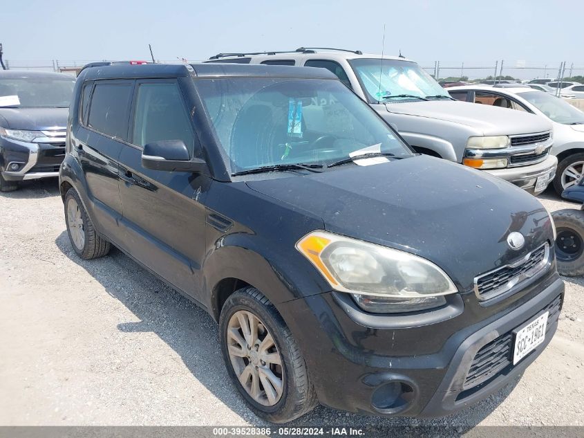 2013 Kia Soul + VIN: KNDJT2A62D7481943 Lot: 39528386