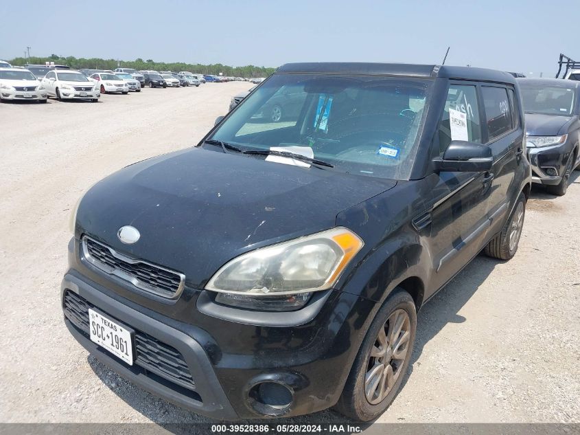 2013 Kia Soul + VIN: KNDJT2A62D7481943 Lot: 39528386