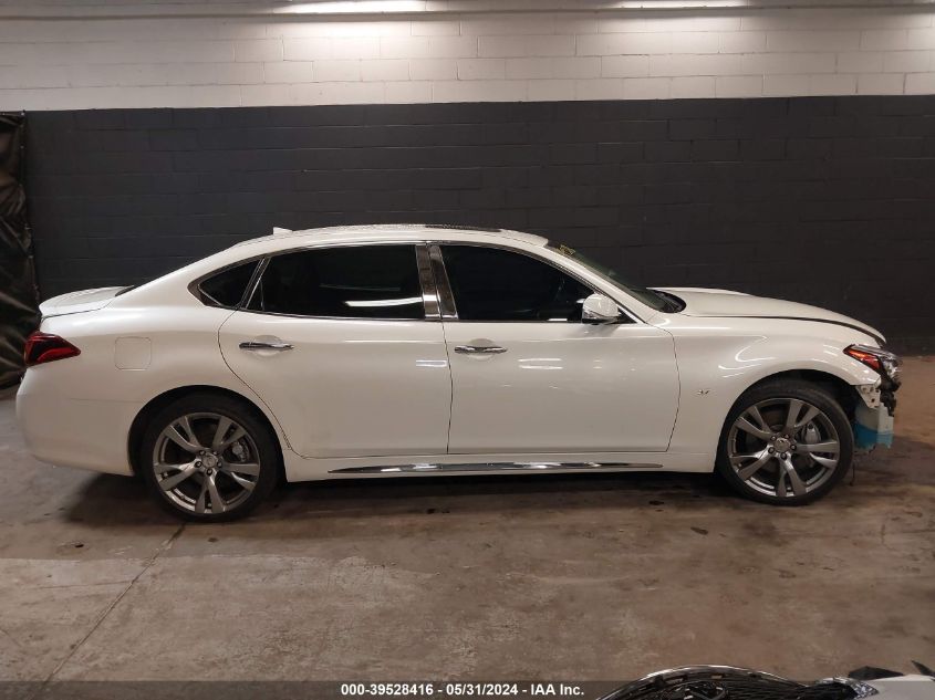 2019 Infiniti Q70L 3.7X Luxe VIN: JN1BY1PR6KM725239 Lot: 39528416