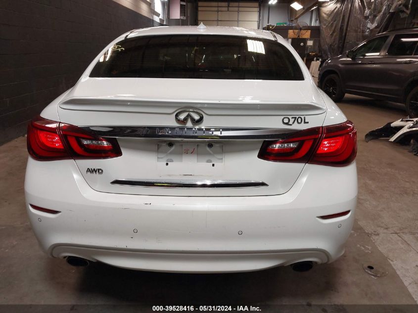 2019 Infiniti Q70L 3.7X Luxe VIN: JN1BY1PR6KM725239 Lot: 39528416