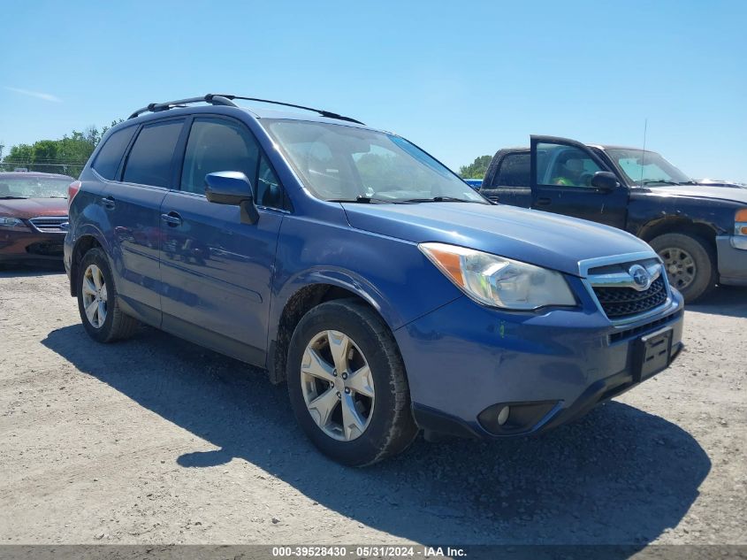 2014 Subaru Forester 2.5I Limited VIN: JF2SJAHC0EH471599 Lot: 39528430