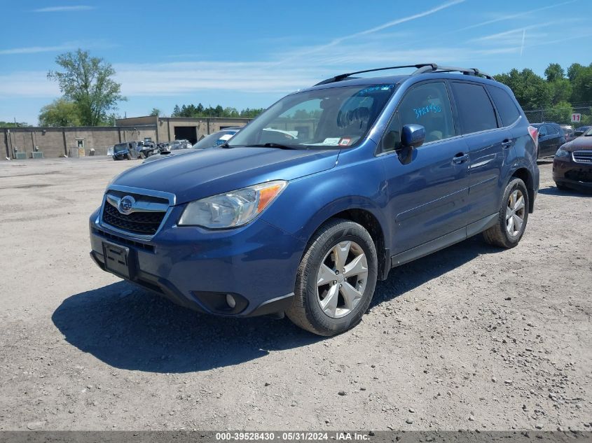 2014 Subaru Forester 2.5I Limited VIN: JF2SJAHC0EH471599 Lot: 39528430